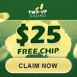 Two-Up Casino AU$20 free Money Spins No Deposit
